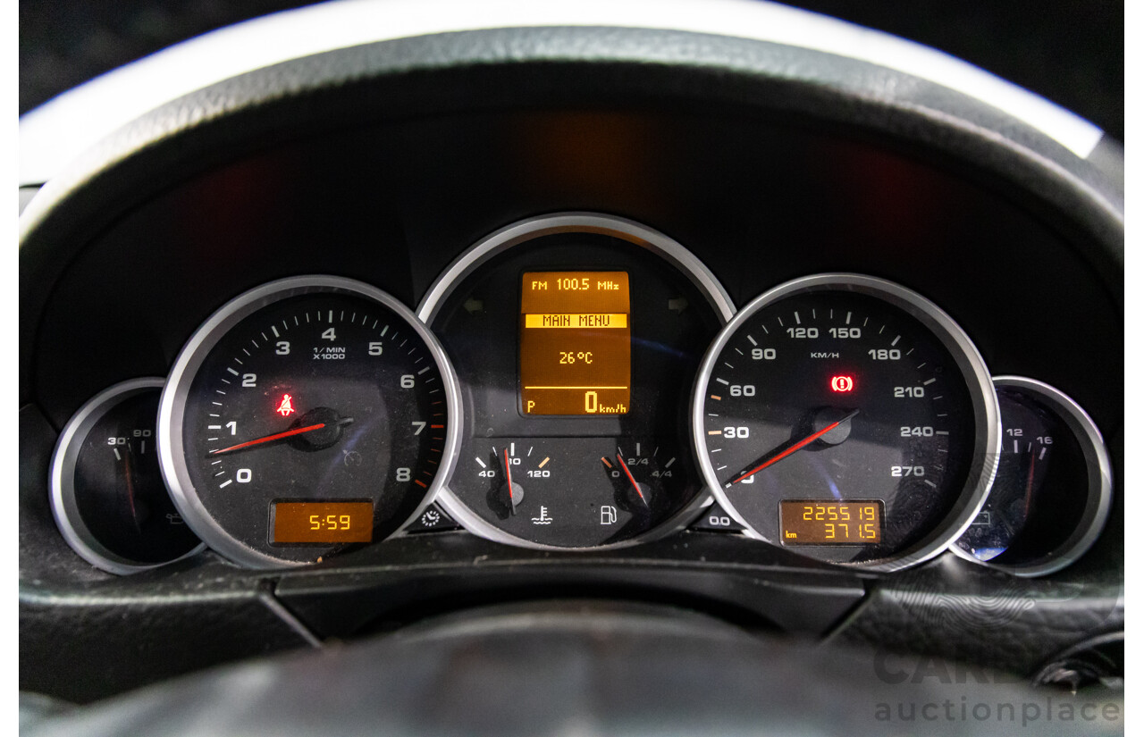 1/2008 Porsche Cayenne S MY08 4d Wagon Basalt Black Metallic V8 4.8L