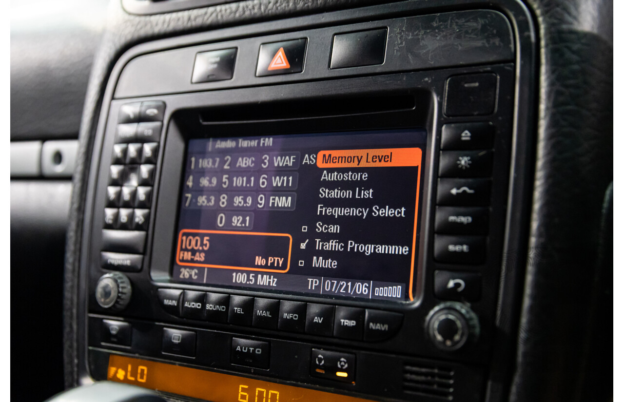 1/2008 Porsche Cayenne S MY08 4d Wagon Basalt Black Metallic V8 4.8L