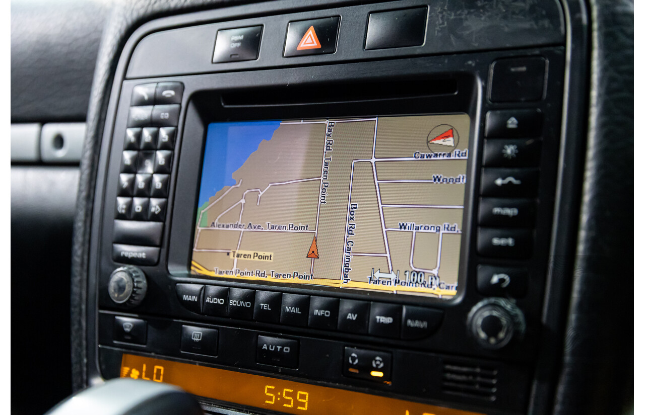 1/2008 Porsche Cayenne S MY08 4d Wagon Basalt Black Metallic V8 4.8L