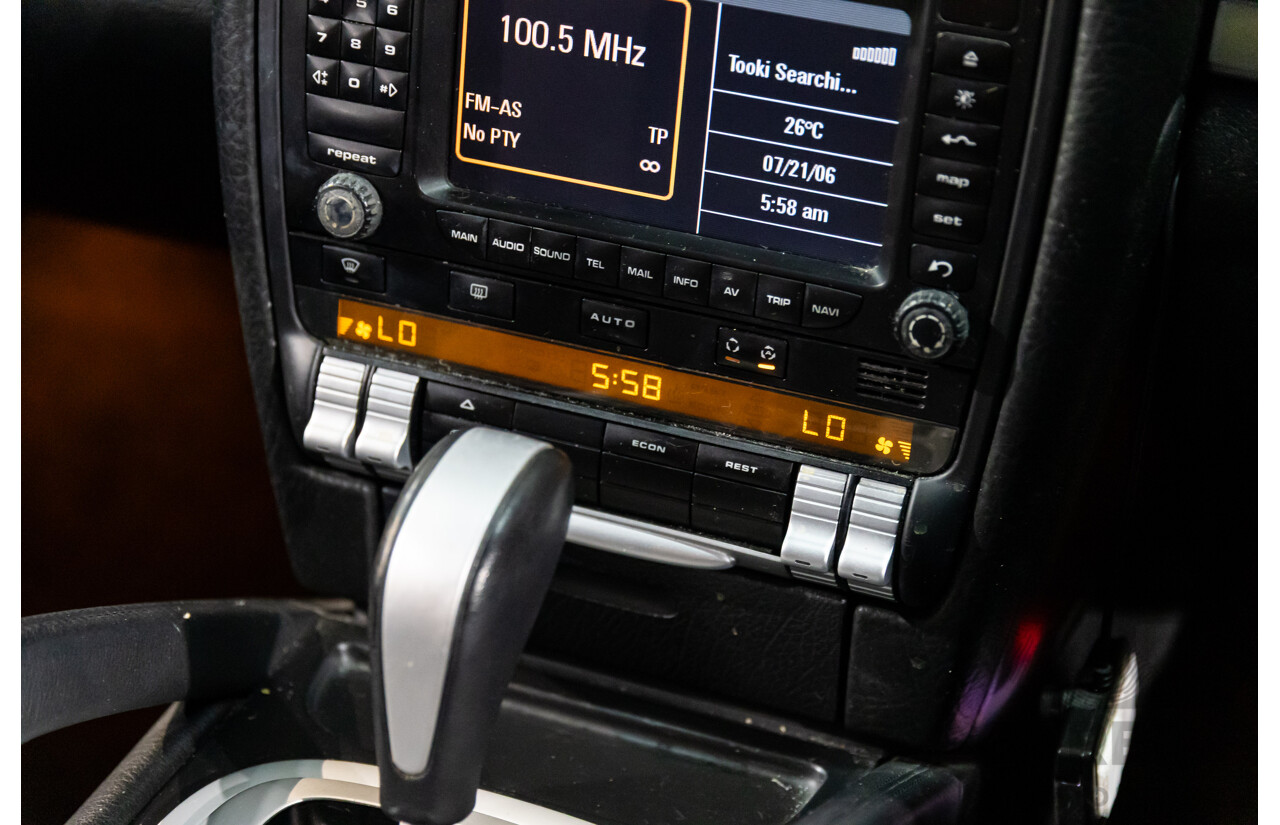 1/2008 Porsche Cayenne S MY08 4d Wagon Basalt Black Metallic V8 4.8L