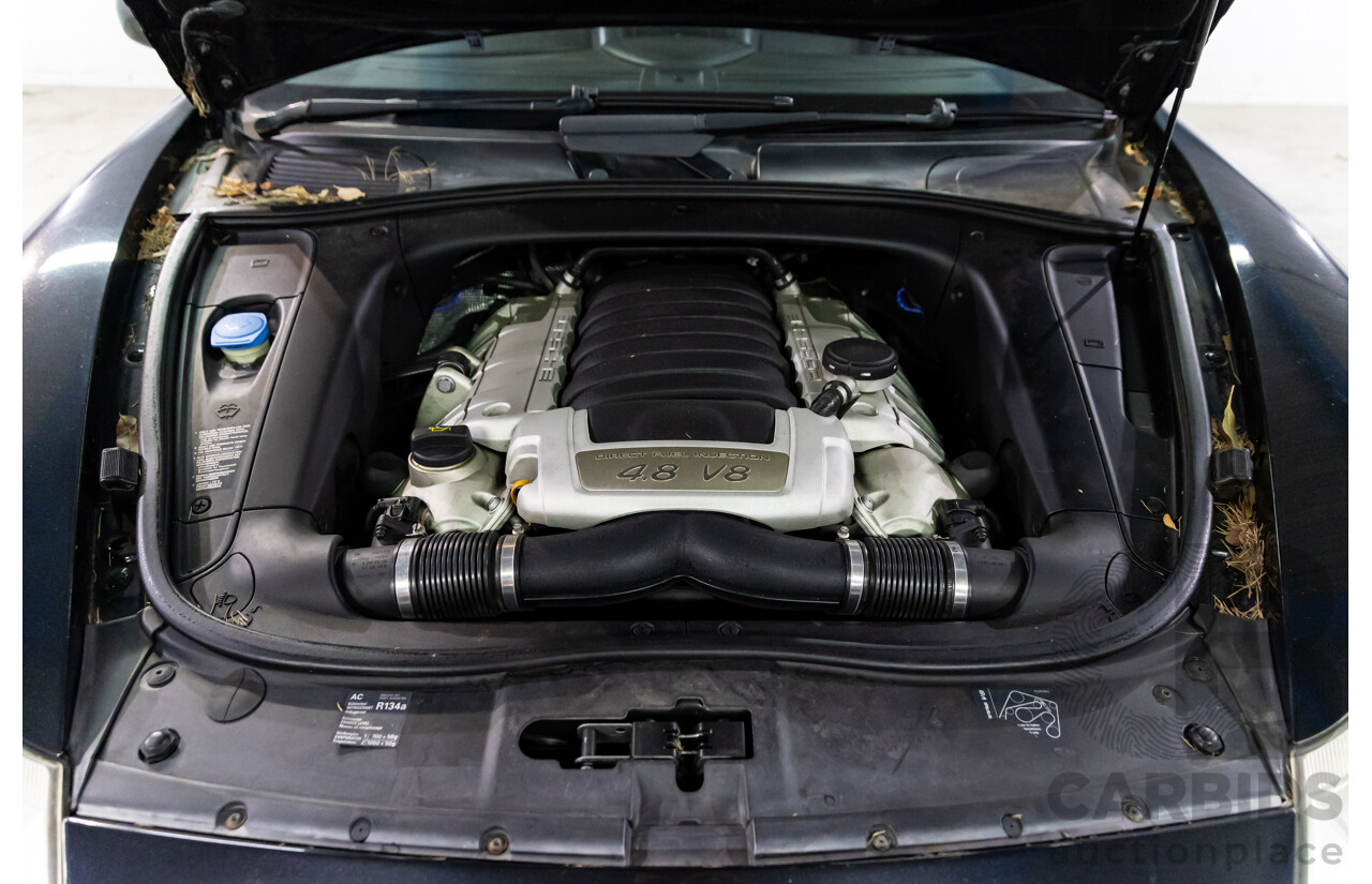 1/2008 Porsche Cayenne S MY08 4d Wagon Basalt Black Metallic V8 4.8L