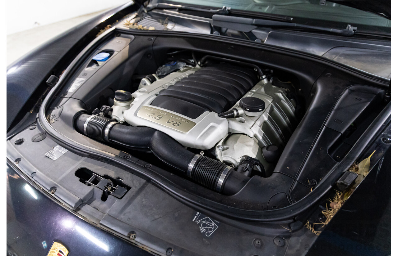 1/2008 Porsche Cayenne S MY08 4d Wagon Basalt Black Metallic V8 4.8L