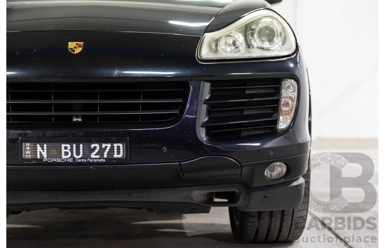 1/2008 Porsche Cayenne S MY08 4d Wagon Basalt Black Metallic V8 4.8L
