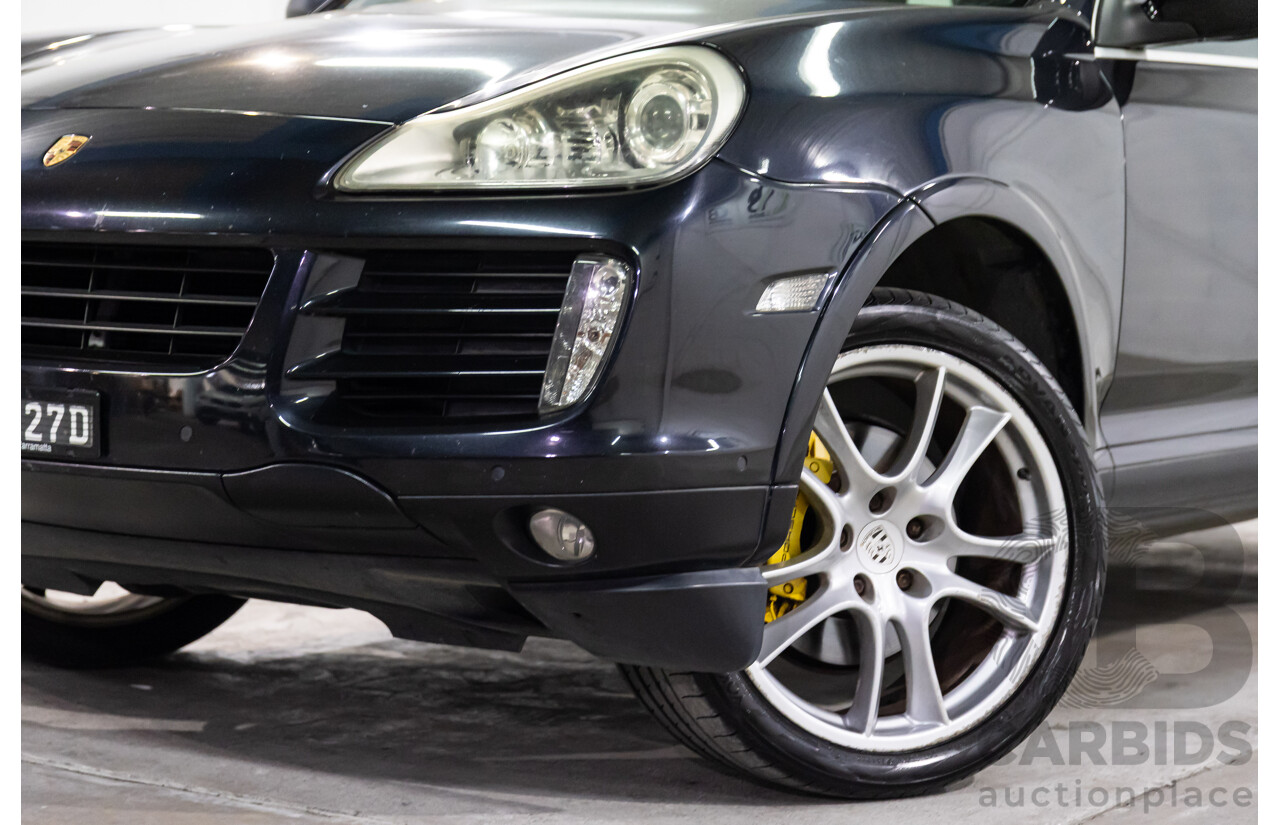 1/2008 Porsche Cayenne S MY08 4d Wagon Basalt Black Metallic V8 4.8L