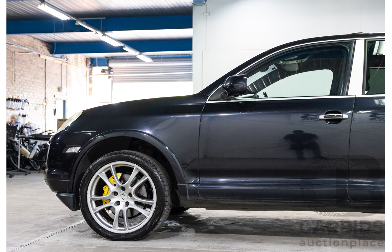 1/2008 Porsche Cayenne S MY08 4d Wagon Basalt Black Metallic V8 4.8L