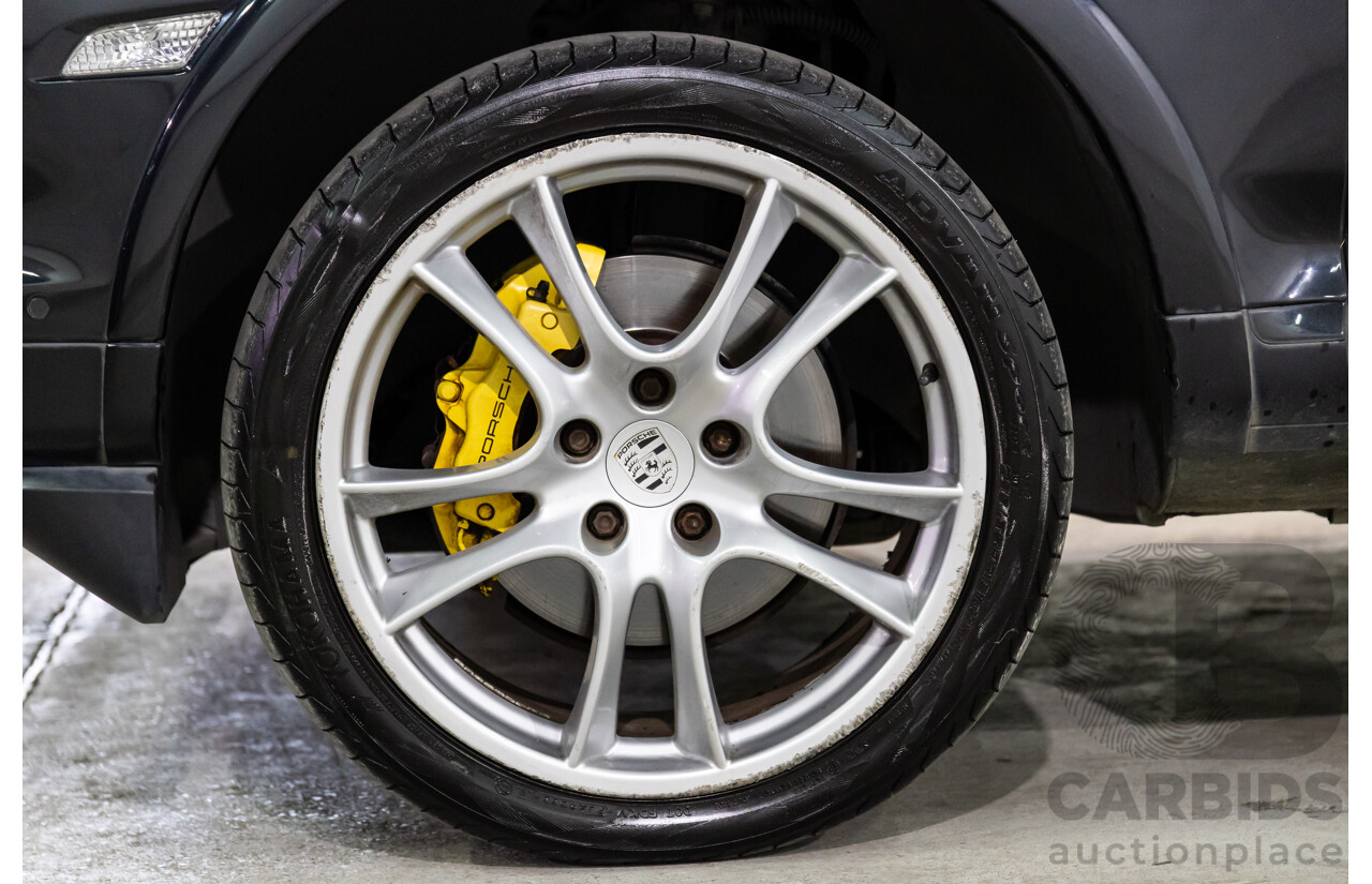 1/2008 Porsche Cayenne S MY08 4d Wagon Basalt Black Metallic V8 4.8L