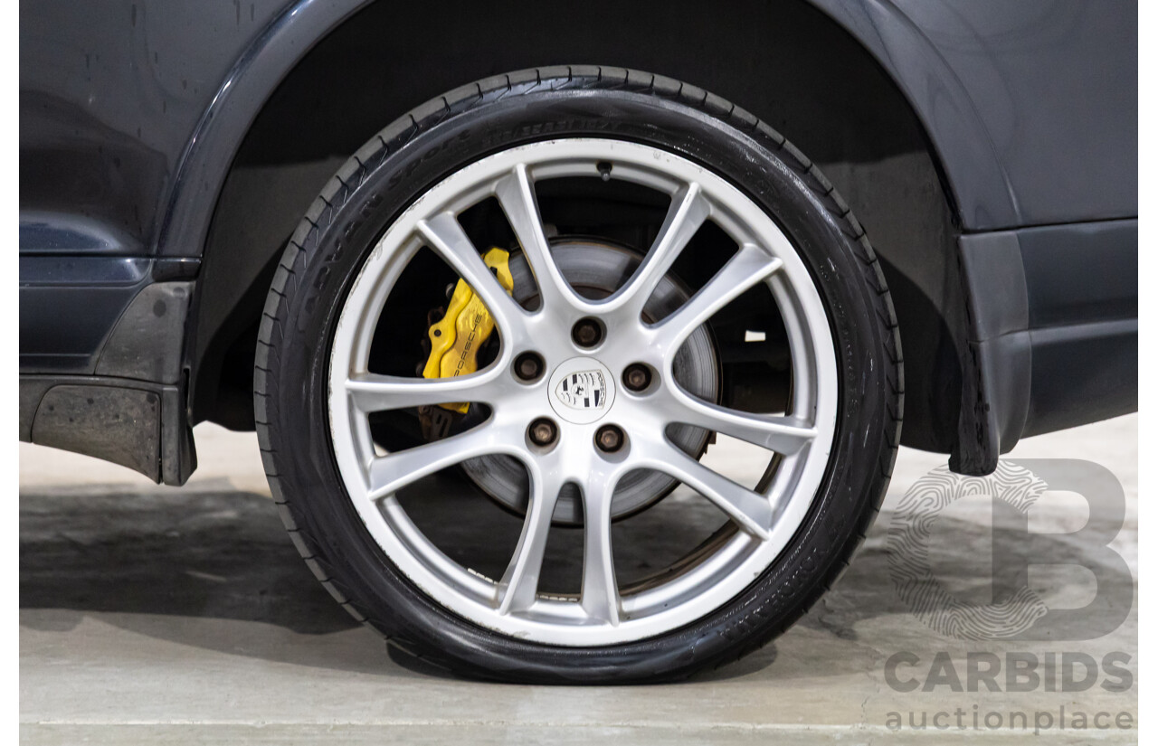 1/2008 Porsche Cayenne S MY08 4d Wagon Basalt Black Metallic V8 4.8L