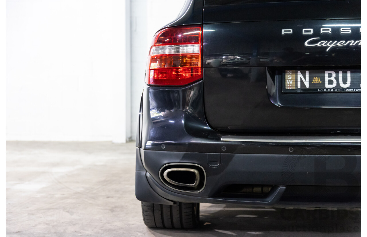 1/2008 Porsche Cayenne S MY08 4d Wagon Basalt Black Metallic V8 4.8L