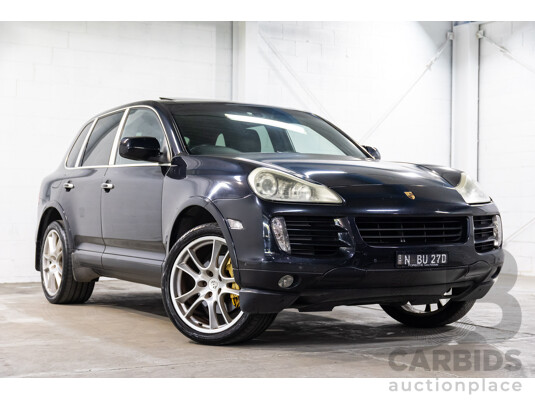1/2008 Porsche Cayenne S MY08 4d Wagon Basalt Black Metallic V8 4.8L