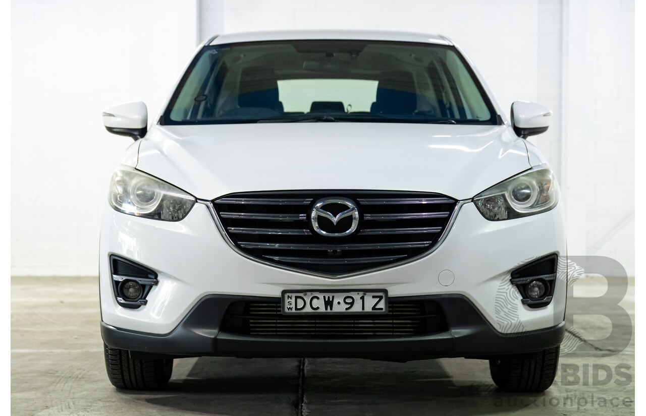11/2015 Mazda CX-5 Maxx Sport (AWD) MY15 4d Wagon White 2.2L