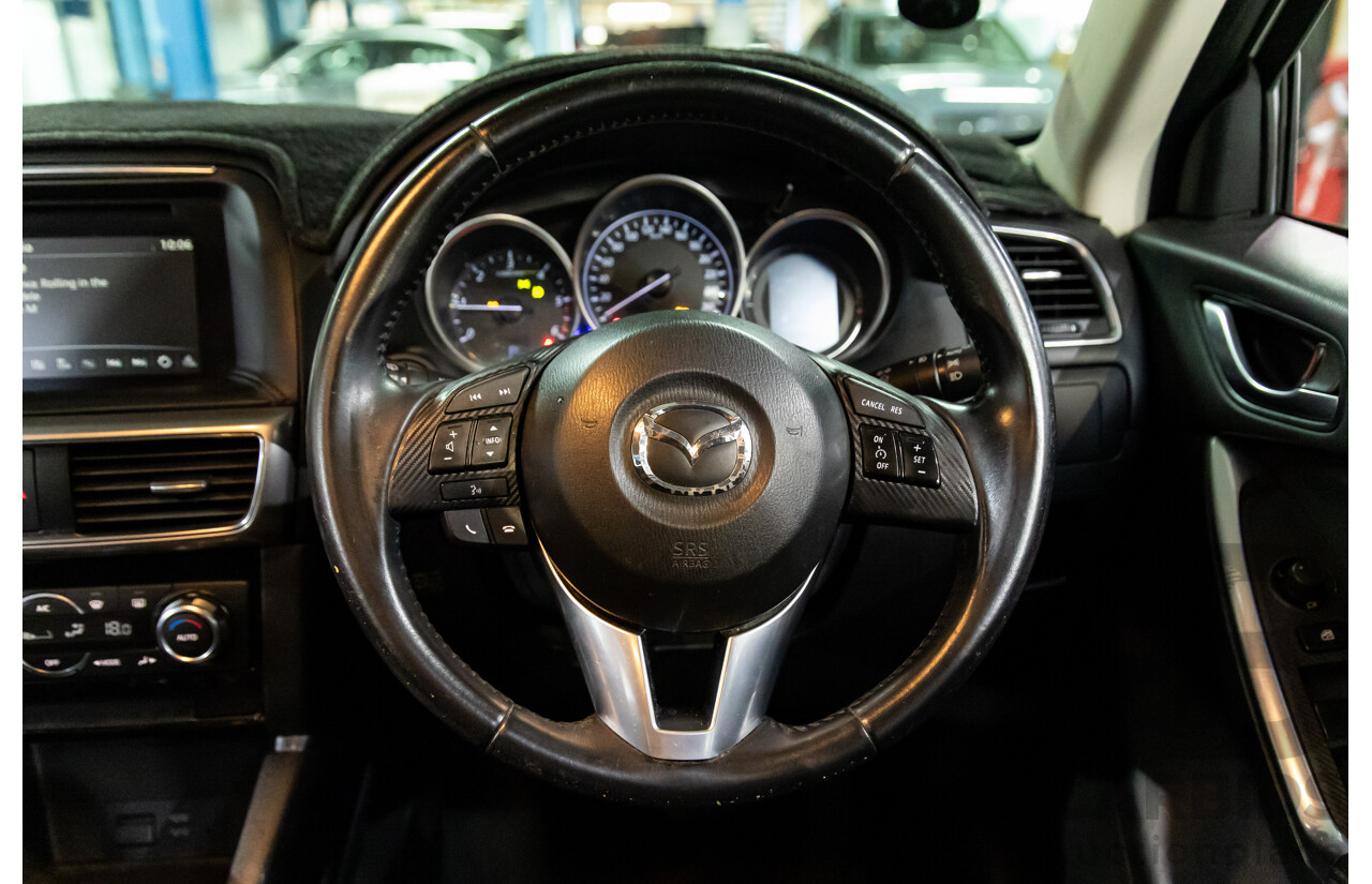 11/2015 Mazda CX-5 Maxx Sport (AWD) MY15 4d Wagon White 2.2L