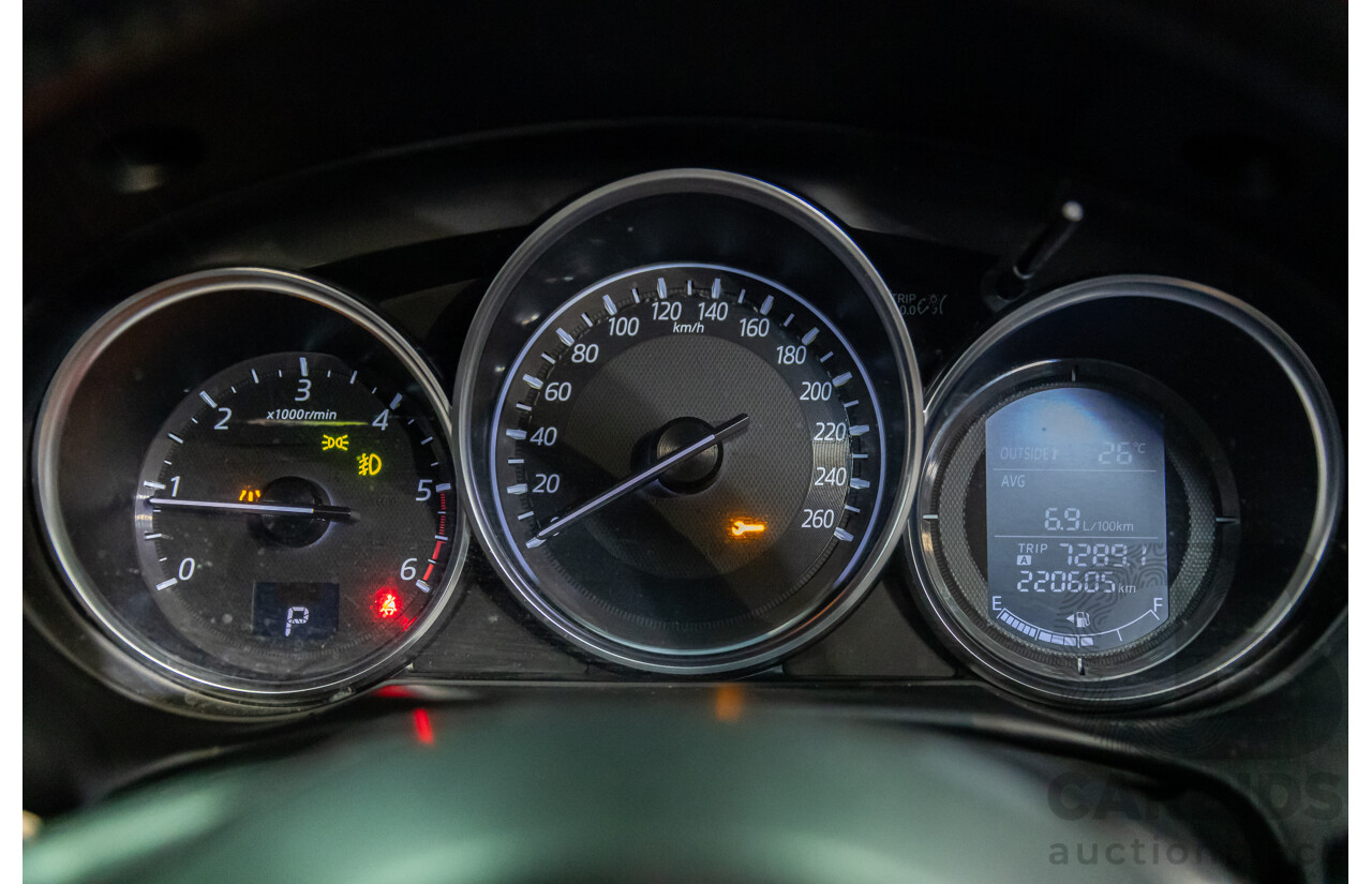 11/2015 Mazda CX-5 Maxx Sport (AWD) MY15 4d Wagon White 2.2L