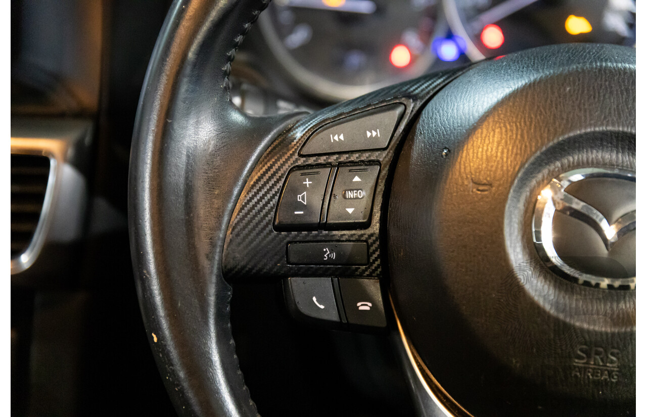 11/2015 Mazda CX-5 Maxx Sport (AWD) MY15 4d Wagon White 2.2L