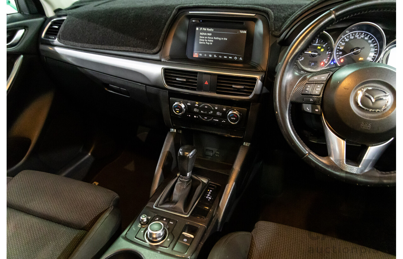 11/2015 Mazda CX-5 Maxx Sport (AWD) MY15 4d Wagon White 2.2L