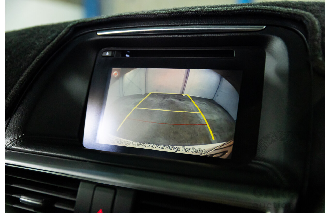 11/2015 Mazda CX-5 Maxx Sport (AWD) MY15 4d Wagon White 2.2L