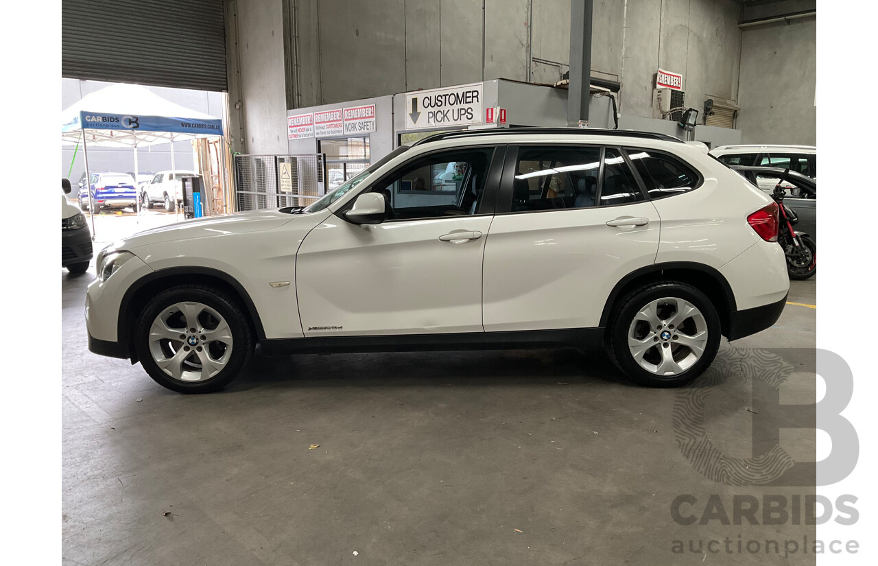 3/2010 BMW X1 xDrive20d E84 4d Wagon Alpine White Turbo Diesel 2.0L
