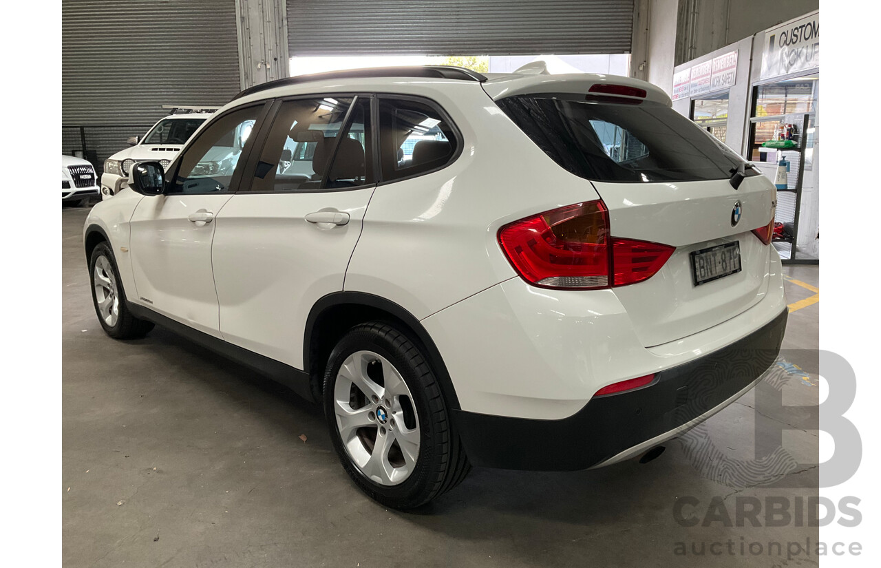 3/2010 BMW X1 xDrive20d E84 4d Wagon Alpine White Turbo Diesel 2.0L