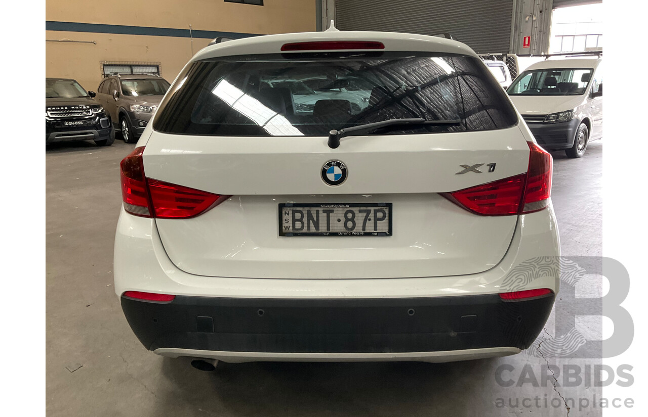 3/2010 BMW X1 xDrive20d E84 4d Wagon Alpine White Turbo Diesel 2.0L