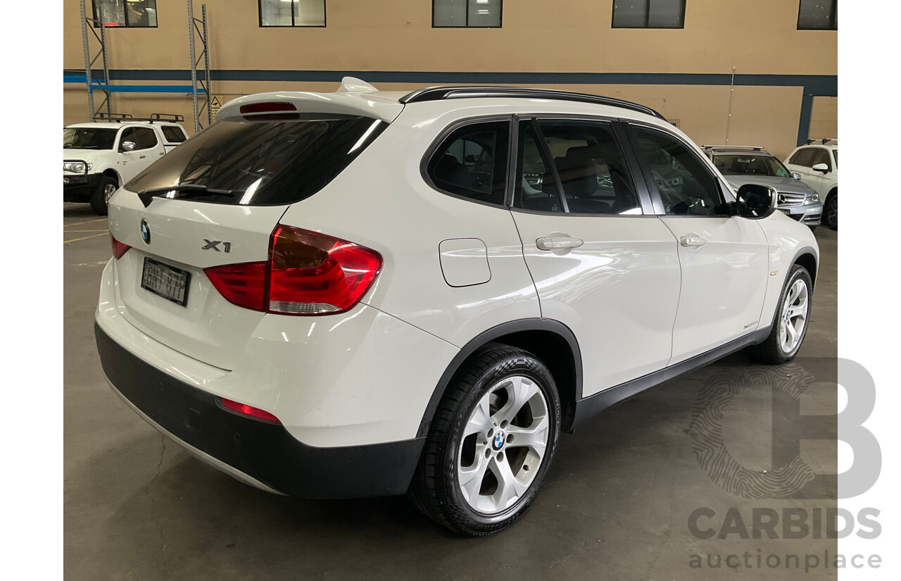 3/2010 BMW X1 xDrive20d E84 4d Wagon Alpine White Turbo Diesel 2.0L