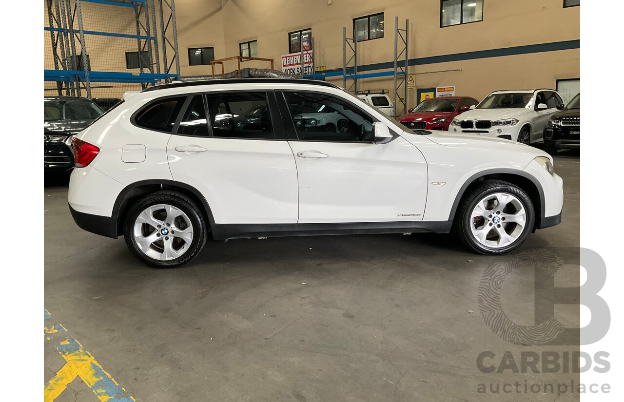 3/2010 BMW X1 xDrive20d E84 4d Wagon Alpine White Turbo Diesel 2.0L