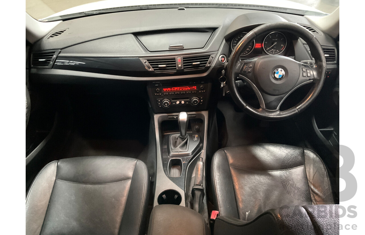 3/2010 BMW X1 xDrive20d E84 4d Wagon Alpine White Turbo Diesel 2.0L