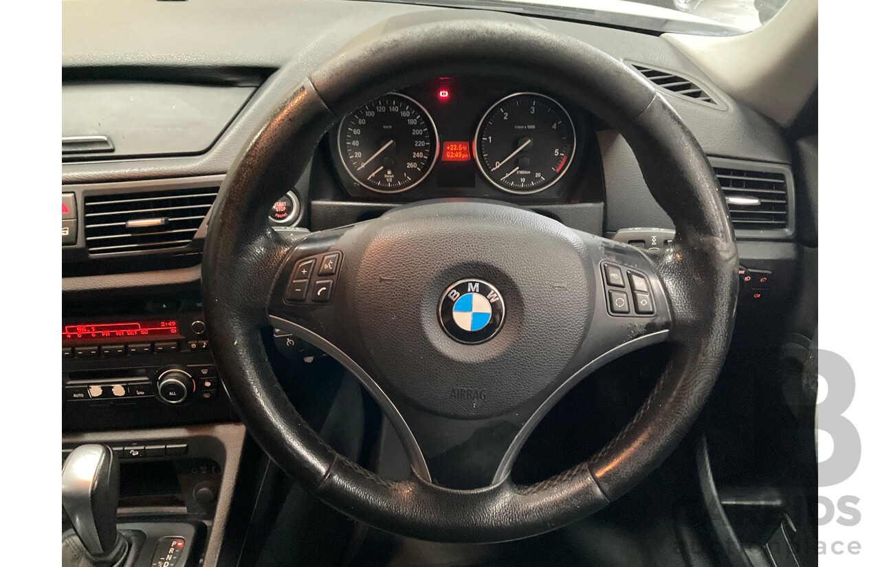 3/2010 BMW X1 xDrive20d E84 4d Wagon Alpine White Turbo Diesel 2.0L