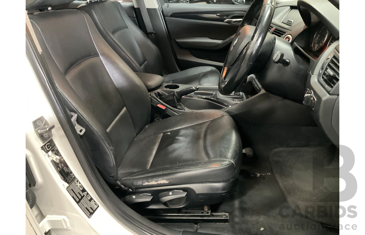 3/2010 BMW X1 xDrive20d E84 4d Wagon Alpine White Turbo Diesel 2.0L