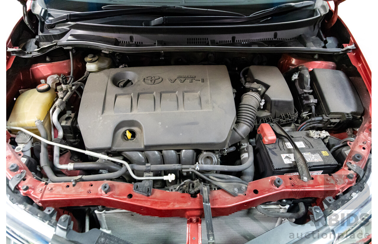 07/2015 Toyota Corolla Ascent (FWD) ZRE182R MY15 5d Hatchback Barcelona Red Metallic 1.8L