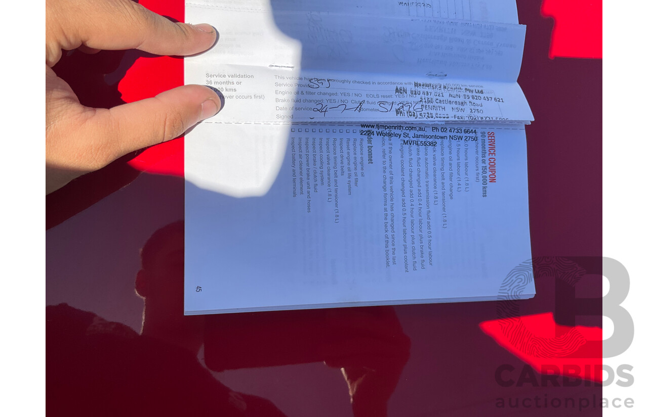 6/2015 Holden Trax LTZ TJ MY15 4d Wagon Red Hot 1.8L