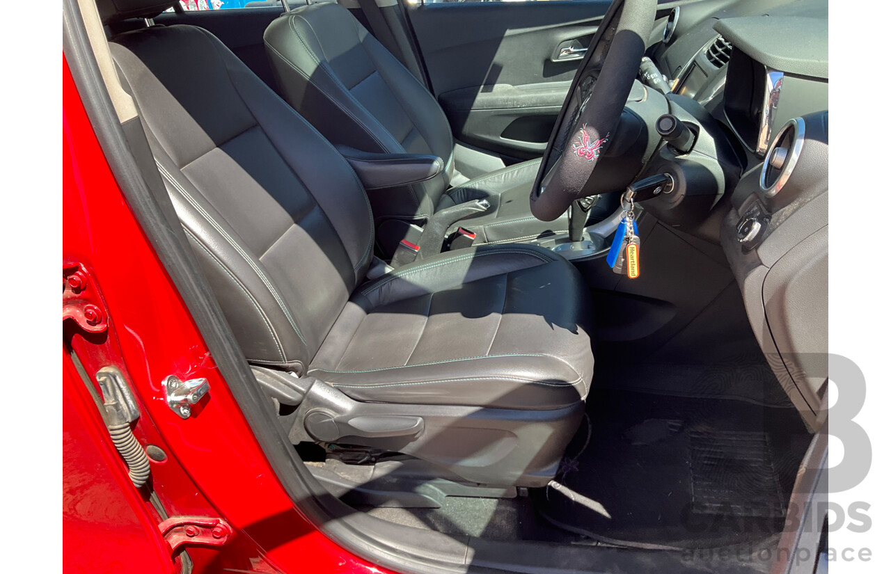 6/2015 Holden Trax LTZ TJ MY15 4d Wagon Red Hot 1.8L