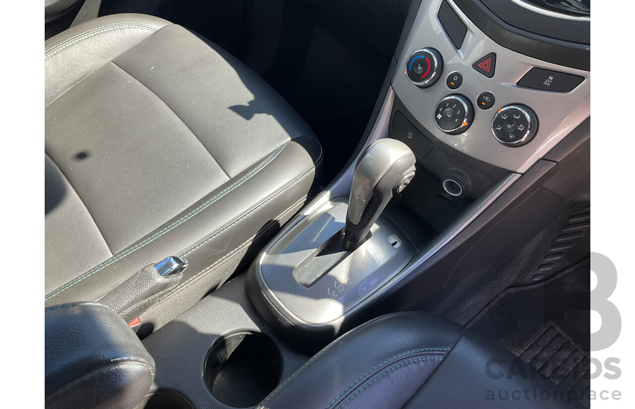 6/2015 Holden Trax LTZ TJ MY15 4d Wagon Red Hot 1.8L