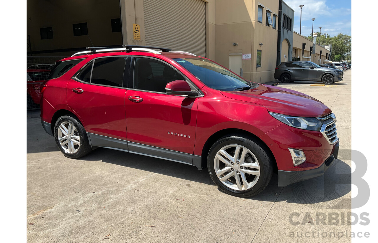 11/2017 Holden Equinox LTZ (FWD) FWD EQ MY18 4D Wagon Glory Red Turbo 2.0L