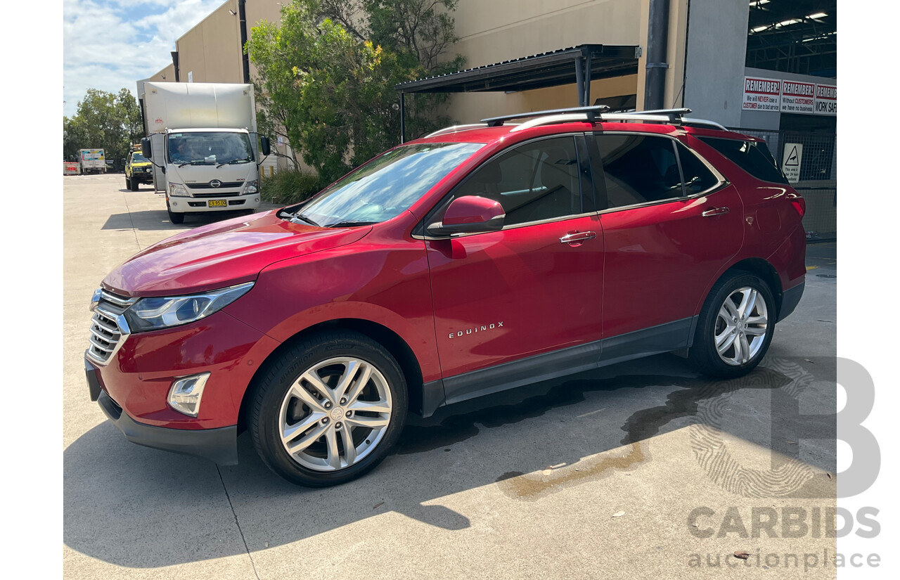 11/2017 Holden Equinox LTZ (FWD) FWD EQ MY18 4D Wagon Glory Red Turbo 2.0L