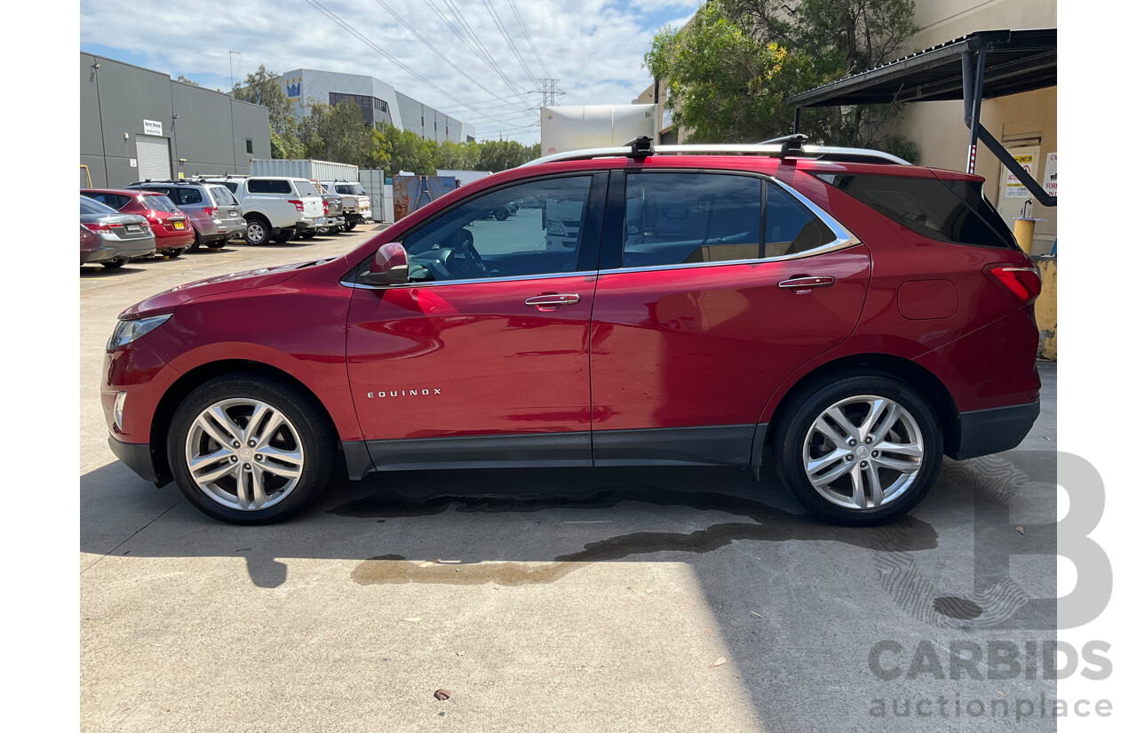 11/2017 Holden Equinox LTZ (FWD) FWD EQ MY18 4D Wagon Glory Red Turbo 2.0L