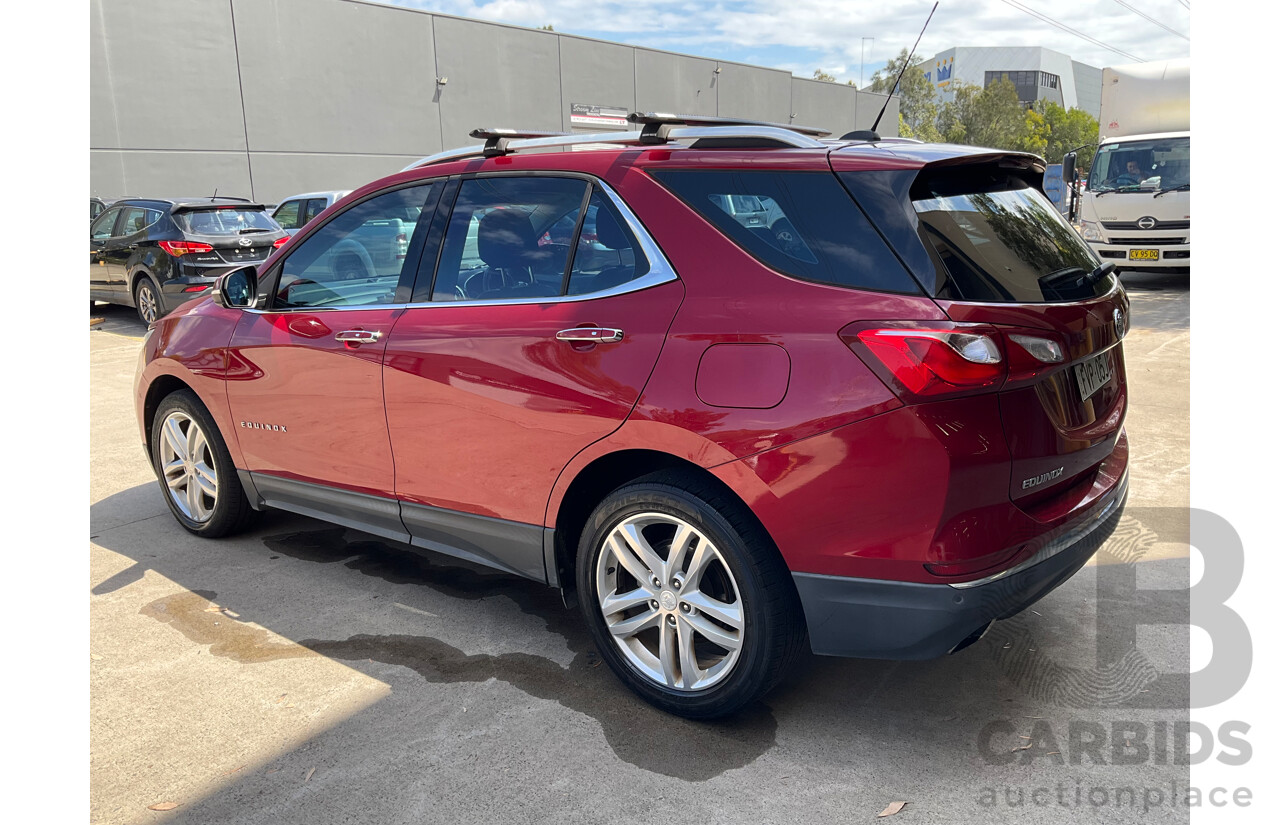 11/2017 Holden Equinox LTZ (FWD) FWD EQ MY18 4D Wagon Glory Red Turbo 2.0L