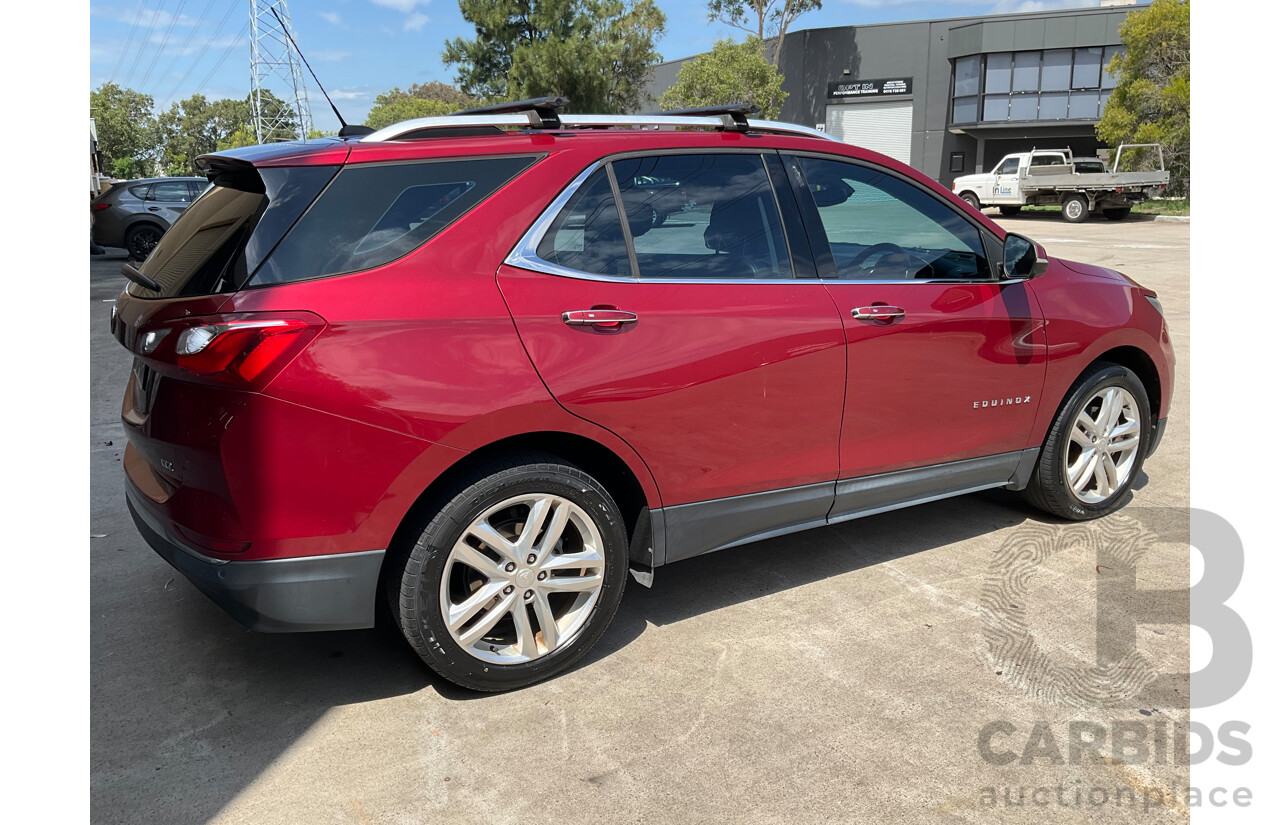11/2017 Holden Equinox LTZ (FWD) FWD EQ MY18 4D Wagon Glory Red Turbo 2.0L