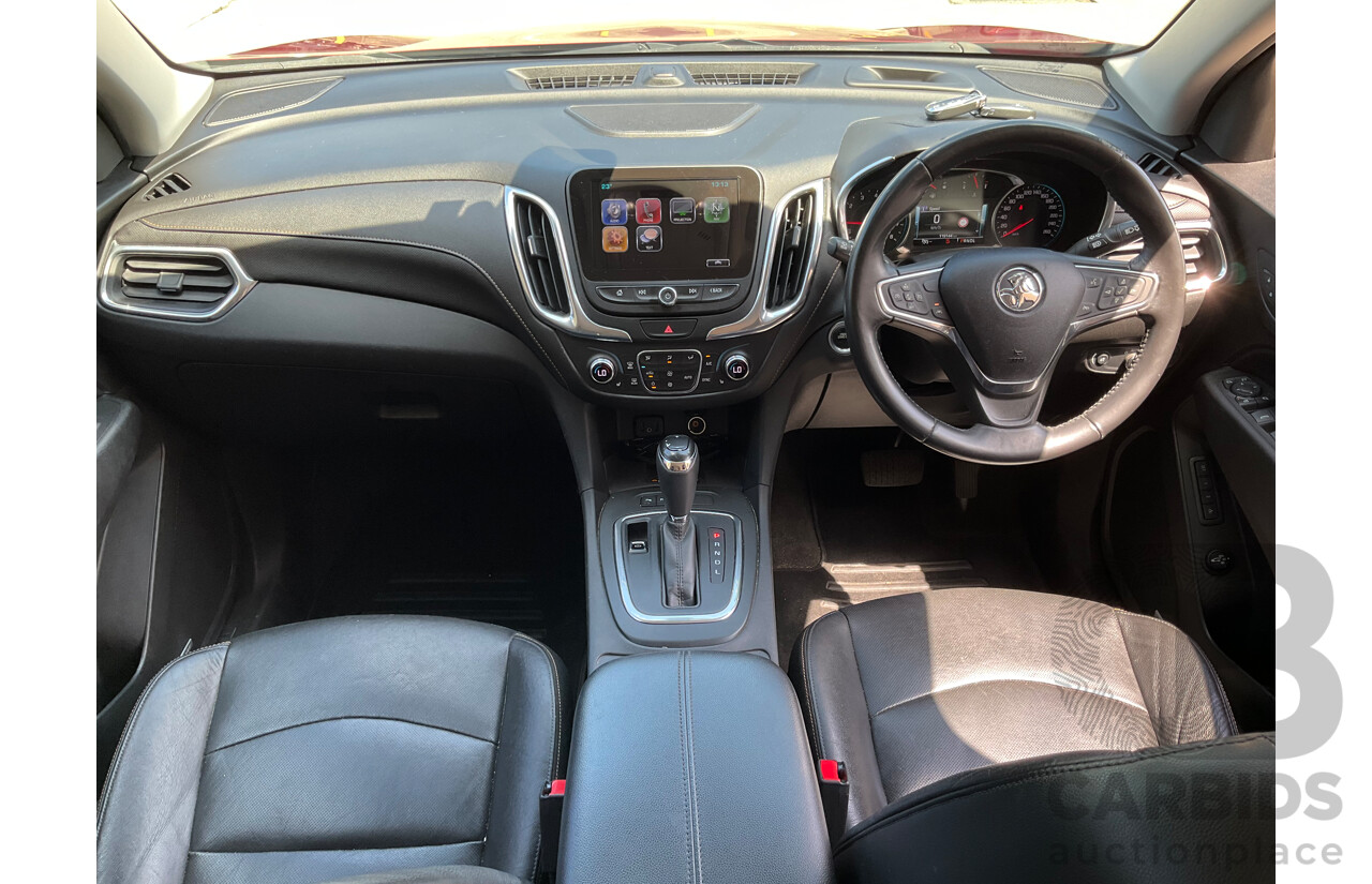 11/2017 Holden Equinox LTZ (FWD) FWD EQ MY18 4D Wagon Glory Red Turbo 2.0L