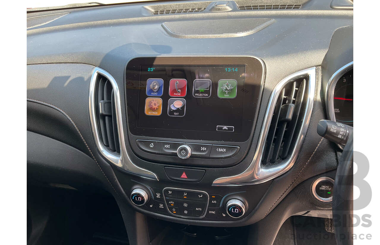 11/2017 Holden Equinox LTZ (FWD) FWD EQ MY18 4D Wagon Glory Red Turbo 2.0L