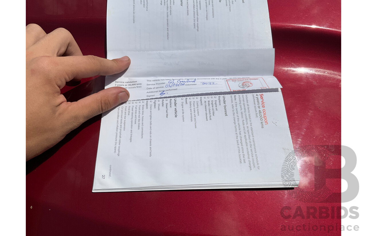 11/2017 Holden Equinox LTZ (FWD) FWD EQ MY18 4D Wagon Glory Red Turbo 2.0L