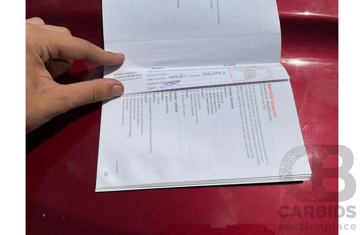 11/2017 Holden Equinox LTZ (FWD) FWD EQ MY18 4D Wagon Glory Red Turbo 2.0L