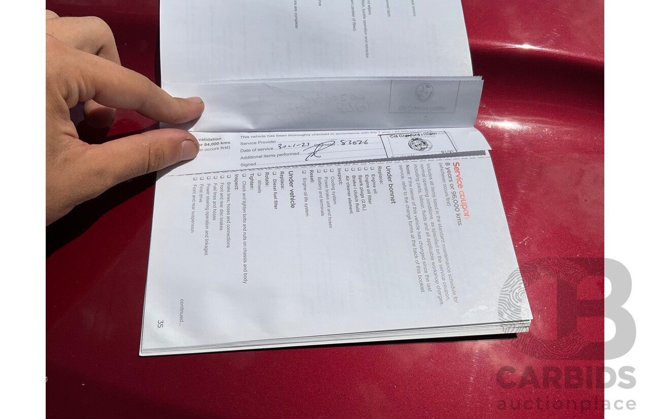 11/2017 Holden Equinox LTZ (FWD) FWD EQ MY18 4D Wagon Glory Red Turbo 2.0L