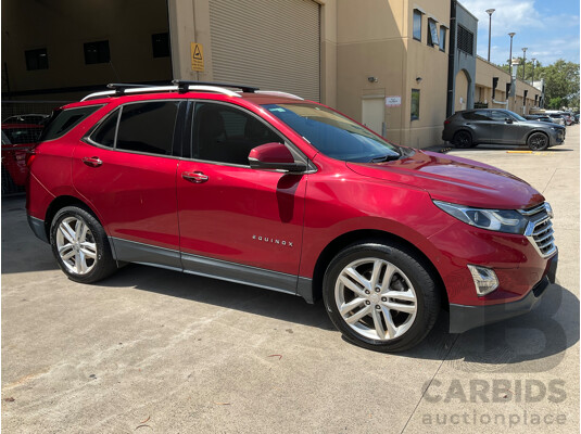 11/2017 Holden Equinox LTZ (FWD) FWD EQ MY18 4D Wagon Glory Red Turbo 2.0L