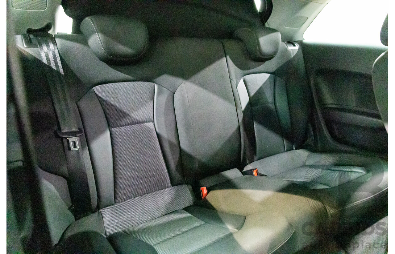 09/2011 Audi A1 1.4 TFSI Ambition (FWD) 8X 3d Hatchback Misano Red Pearl Turbo 1.4L