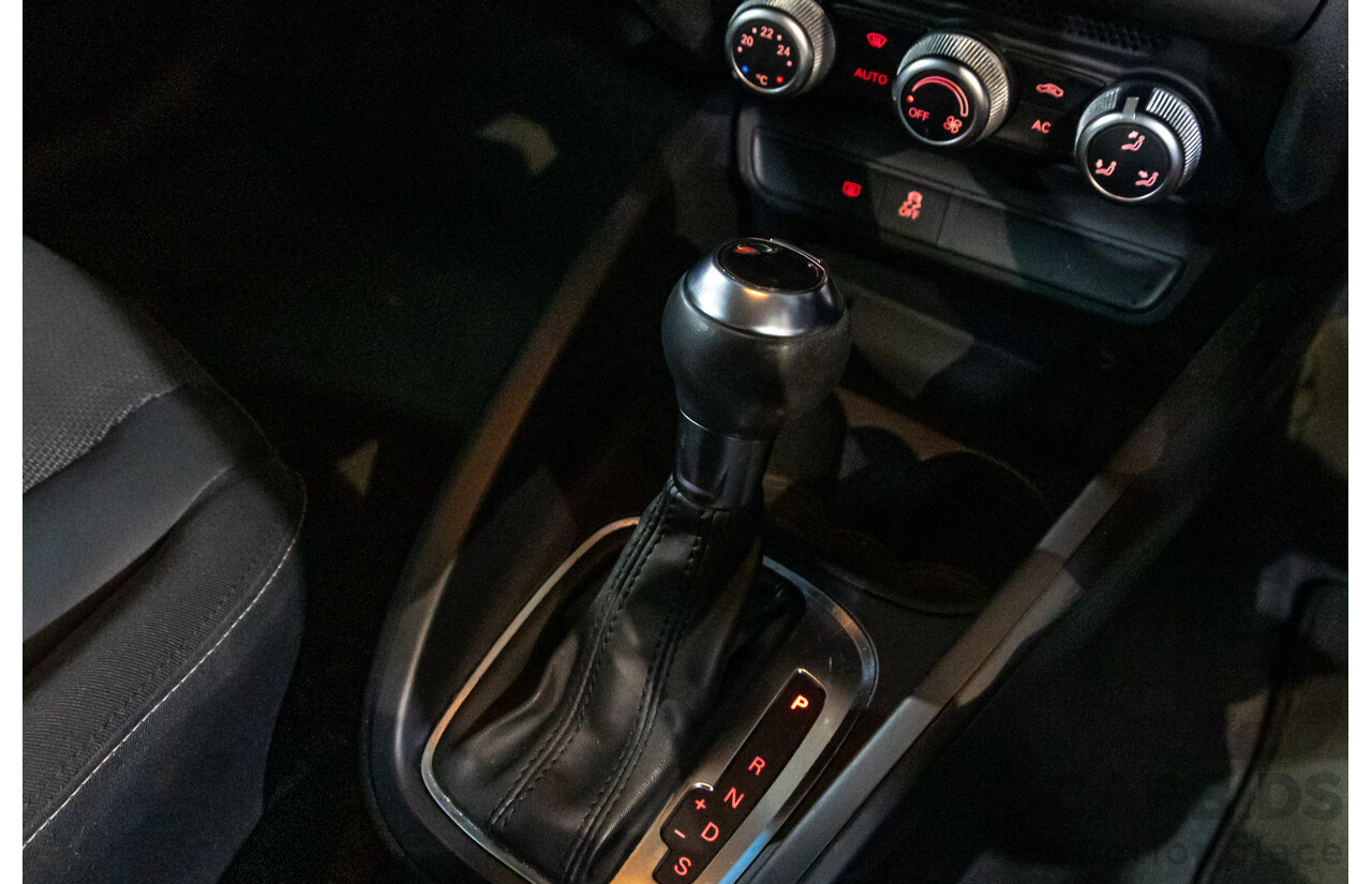 09/2011 Audi A1 1.4 TFSI Ambition (FWD) 8X 3d Hatchback Misano Red Pearl Turbo 1.4L