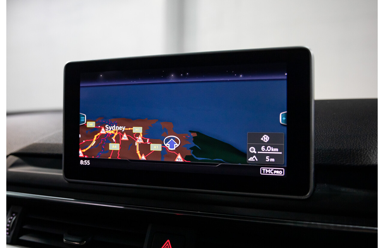 01/2018 Audi A4 2.0 TFSI Quattro S-Line LN (AWD) F4 MY18 (B9) 4d Sedan Ibis White Turbo 2.0L