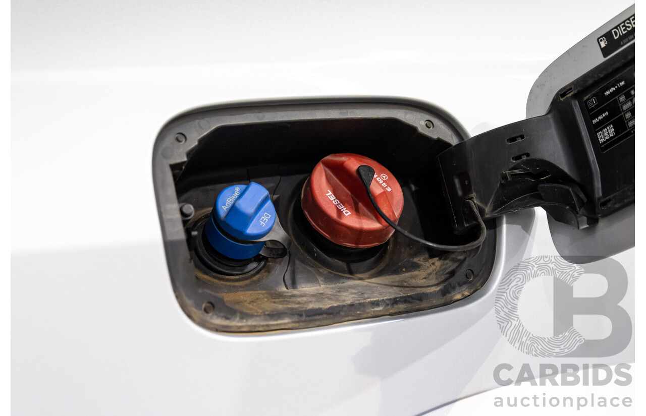 7/2018 Mercedes-Benz GLS 350d AMG Line 4Matic (AWD) X166 MY17 4d Wagon Iridium Silver Metallic Turbo Diesel V6 3.0L