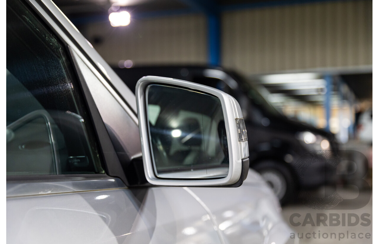 7/2018 Mercedes-Benz GLS 350d AMG Line 4Matic (AWD) X166 MY17 4d Wagon Iridium Silver Metallic Turbo Diesel V6 3.0L