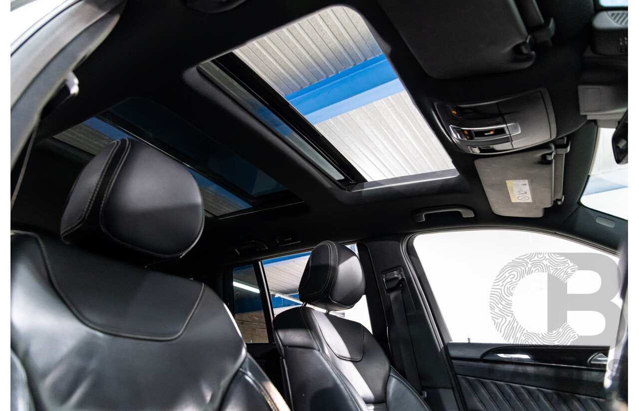 7/2018 Mercedes-Benz GLS 350d AMG Line 4Matic (AWD) X166 MY17 4d Wagon Iridium Silver Metallic Turbo Diesel V6 3.0L