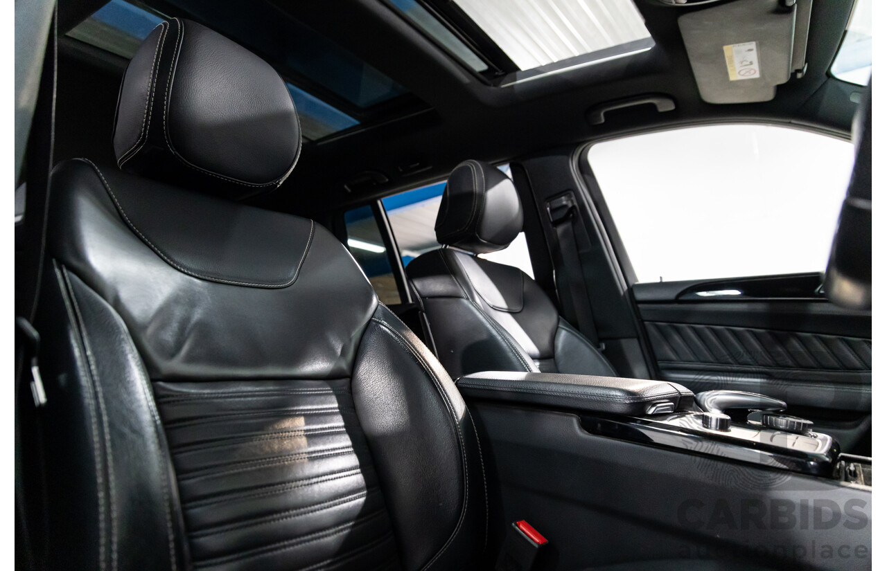 7/2018 Mercedes-Benz GLS 350d AMG Line 4Matic (AWD) X166 MY17 4d Wagon Iridium Silver Metallic Turbo Diesel V6 3.0L