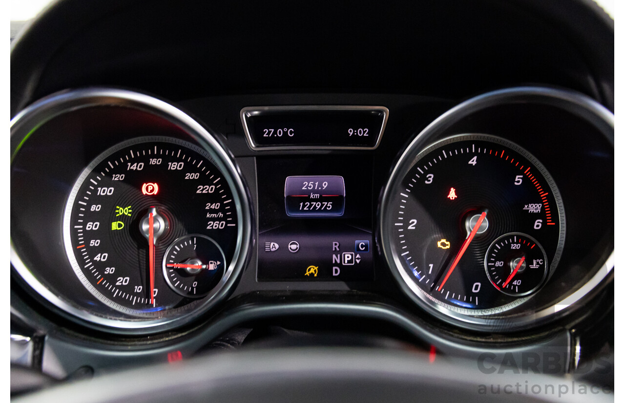 7/2018 Mercedes-Benz GLS 350d AMG Line 4Matic (AWD) X166 MY17 4d Wagon Iridium Silver Metallic Turbo Diesel V6 3.0L